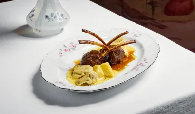 Тортеллини с мясом — Salone pasta&bar Москва, Москва